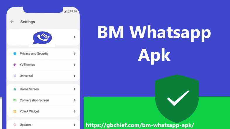 Screenshot of BM Whatsapp apk