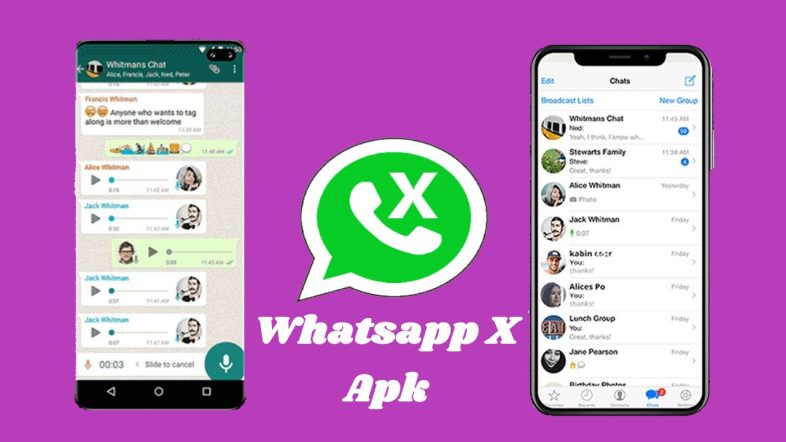 Screenshot of Whatsapp X apk