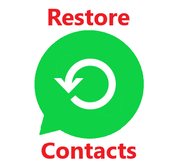 Restore Deleted WhatsApp Contacts